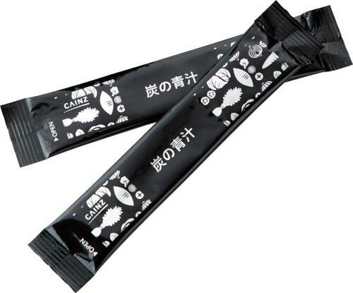 D評価: 飲むのに躊躇する!? 黒いドリンク「炭の青汁 3g×30包」 イメージ