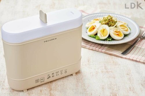 簡単にゆで卵が作れるエッグ＆ボイルクッカーをレビュー レコルト「エッグ&ボイルクッカー」のレビューおすすめ イメージ