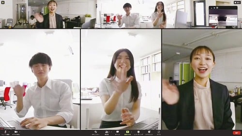 話者以外もフォーカス！ 複数人の会議でも安心 イメージ