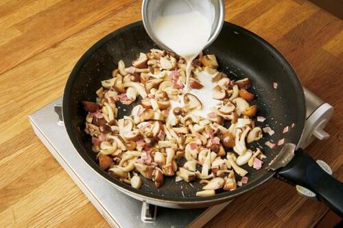 STEP1：［きのこのクリーム煮］をつくる イメージ5