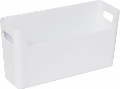 27位: ニトリ「整理バスケット Nブラン S・M(ホワイト)」 収納ボックスおすすめ イメージ