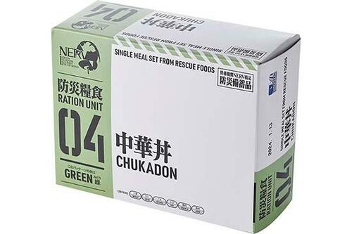 ホリカフーズ「特務機関NERV指定防災糧食04 GREEN中華丼」のイメージ