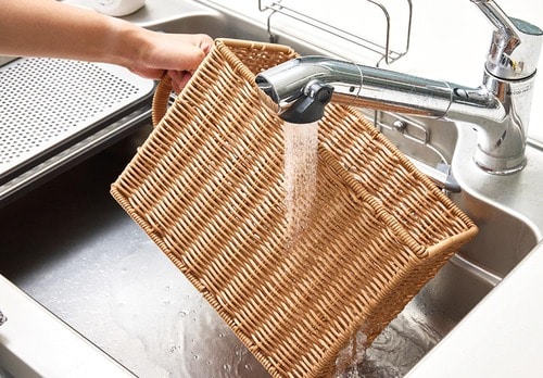 樹脂製だから丸洗い可能！ スリーコインズおすすめ イメージ