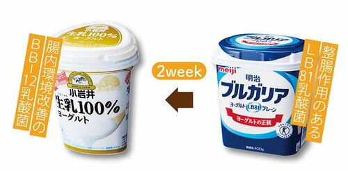 2週間トライしてから別のものを イメージ