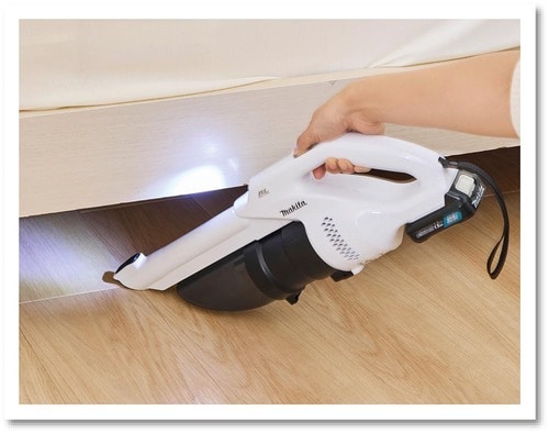 持ち手の手前にライト付き コードレス掃除機おすすめ イメージ