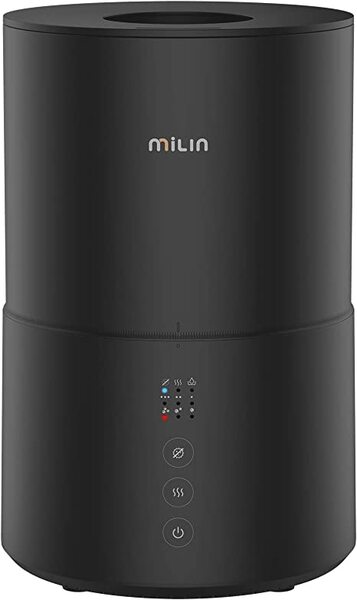MILIN「空気清浄加湿除菌器 ブラック」