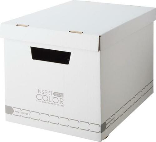 何が収納してあるか書けて便利！ダイソーの収納ボックス イメージ