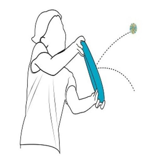 手が痛くならない！ テニスもできるフライングデスク イメージ2