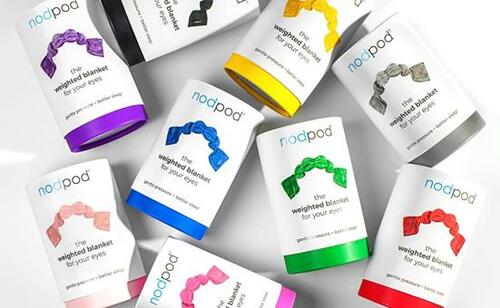 4つのビーズが心地いいスリープマスク「ノッドポッド」 イメージ4
