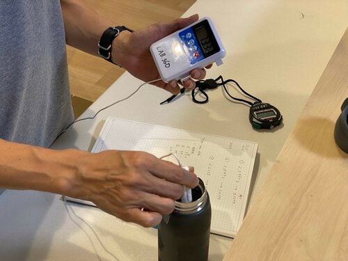 検証①:保温・保冷性能を検証 ワンタッチボトルおすすめ イメージ