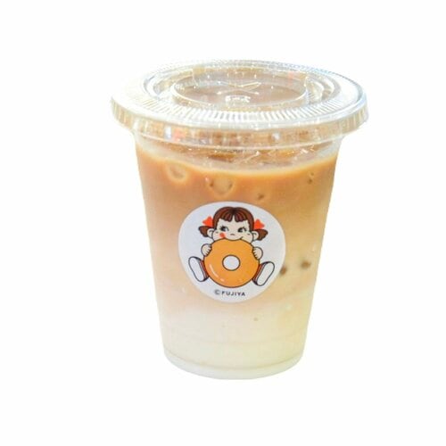 ペコちゃんmilkyドーナツおすすめ 不二家 のむmilky tea(ice) イメージ1