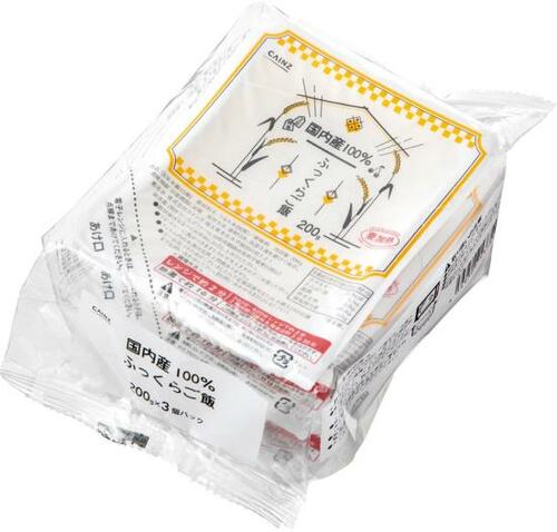 カインズ(CAINZ):ふっくらごはん 200g×3個パック:食品