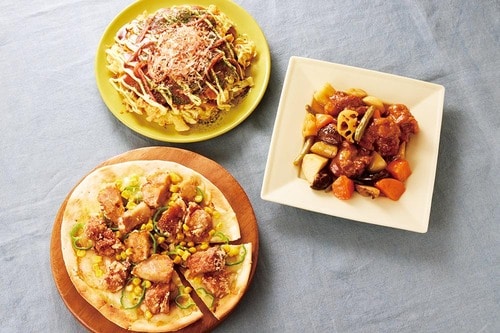 冷凍唐揚げで和洋中のメインが即完成! イメージ