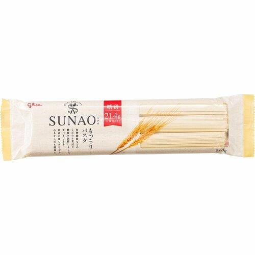 糖質オフパスタおすすめ 江崎グリコ SUNAO もっちりパスタ イメージ1