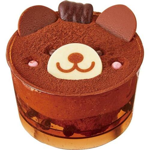 子どもに大人気チョコケーキかわいいくまちゃん