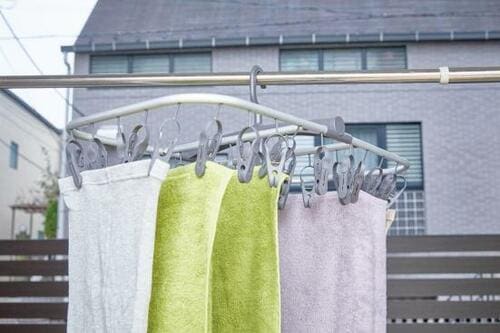 オシャレで使い勝手も◎ インテリア洗濯ハンガー40ピンチ イメージ2