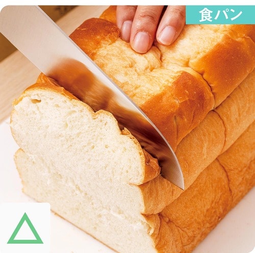 切れ味のよさ：△ 三徳包丁おすすめ イメージ4