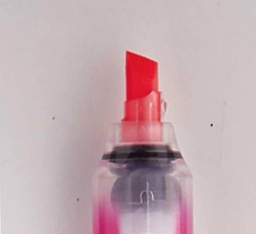 1位はぺんてるハンディラインS目立つのに裏写りナシはさすが！ イメージ