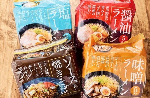 袋麺はどれも買い！ トライアルの食品おすすめ イメージ