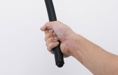 グリップのつくりで力が伝わるか否かが決まる