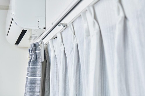 重さのあるカーテンもOKでうるさくない イメージ2