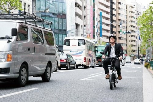 状況に応じて切り替え可能自転車にもバイクにもなる1台 イメージ