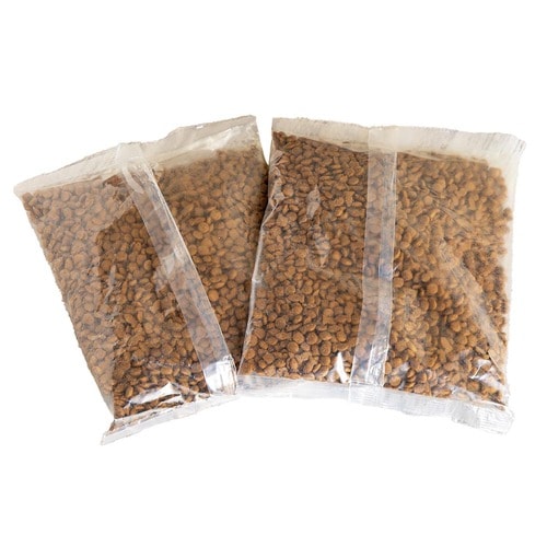 分包しているからおいしさキープ 猫用ドライフードおすすめ イメージ