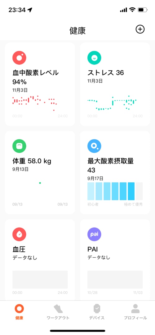 ②ライフログ機能 イメージ3