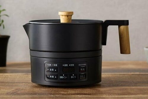 電気ケトルなのに鍋料理まで1台でできる アイリスオーヤマ「ICK-M1200」 イメージ