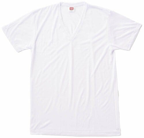 メンズ冷感インナーシャツおすすめ B.V.D. 接触冷感 ICE DEO メンズ VネックTシャツ イメージ