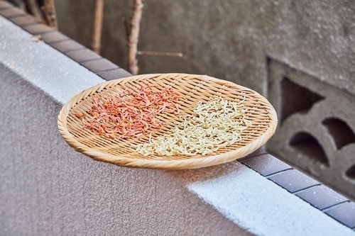 2：3日～１週間ほど干す 干し野菜の作り方おすすめ イメージ