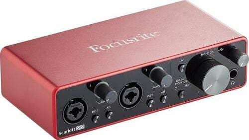 PCに手早く音を出し入れするFOCUSRITE「Scarlett 2i2」 イメージ
