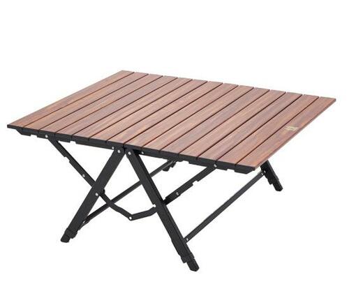 ウッドと見せかけ実はアルミ！ ogawa「3High & Low Table」 イメージ