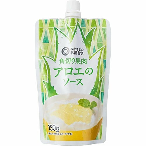 ヨーグルトにおすすめの甘味料4:アロエソース ヨーグルトおすすめ イメージ