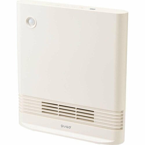 一人暮らし向けファンヒーターおすすめ QUADS 省エネ大風量スリムセラミックヒーター SLIM ENA HEAT S QS423 イメージ