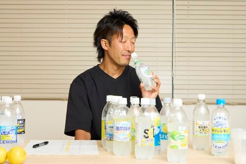 テスト2:レモンらしさ レモンフレーバー炭酸水おすすめ イメージ