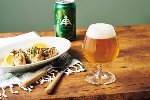 牡蠣のソテーや茹でエビなどの海鮮と！ クラフトビールおすすめ イメージ
