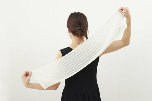 ▼肌あたり ボディタオルおすすめ イメージ