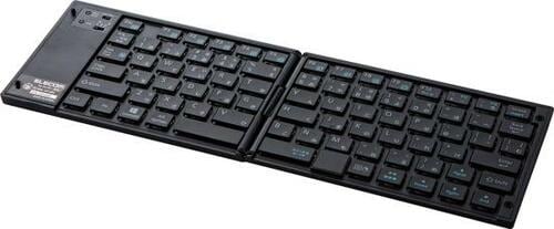 iOSレイアウト対応タッチパッド搭載のエレコム「TK-FLP01PBK」 イメージ