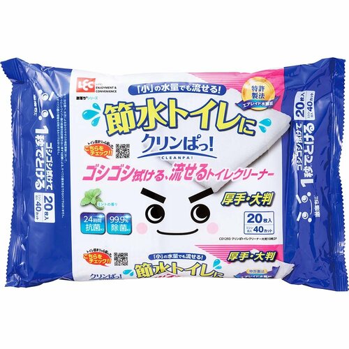 流せるトイレクリーナーおすすめ レック 激落ちくん クリンぱトイレクリーナー大判 イメージ1