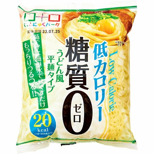 ヨコオデイリーフーズ「糖質0うどん風平麺タイプ」 イメージ