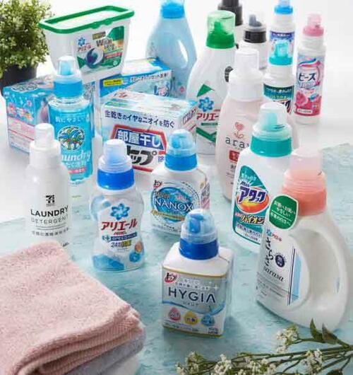 洗濯洗剤にも「落とす汚れ」に得意・不得意がありました