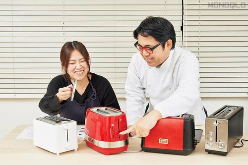 テスト2:焼きムラの少なさ ポップアップトースターおすすめ イメージ