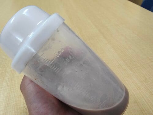 テスト3:溶けやすさ プロテインおすすめ イメージ