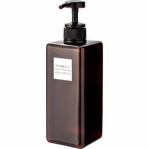 無印良品:PET詰替ボトル:ディスペンサー