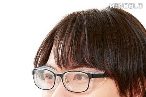 【花粉ガード力】目の周りに隙間がほぼなし! JINS花粉飛沫対策メガネおすすめ イメージ2