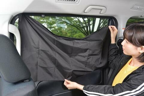 1分で取り付け可能 車中泊はカーテンと洋服掛けで快適度が劇的アップします 360life サンロクマル 1分で取り付け可能 車中泊はカーテンと洋服掛けで快適度が劇的アップします 360life サンロクマル