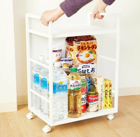 キッチンカウンター下にジャストフィット！ 山崎実業の目隠し