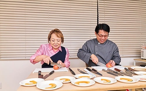 ①切れ味の良さ：新品時でチェック 三徳包丁おすすめ イメージ