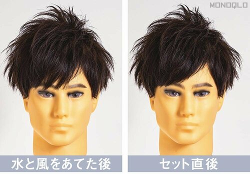 キメた髪型をしっかりキープ メンズハードワックスおすすめ イメージ